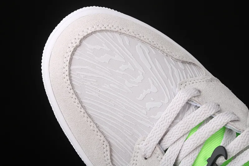 All categories Air Jordan Jordan series basketball shoes Air Jordan 1 Mid Air Jordan 1 Mid AJ1 Joe 1 sea salt fluorescent green CV3018-001